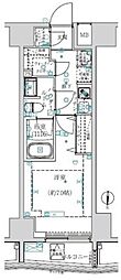 アルテシモコルソ 1Kの間取図画像