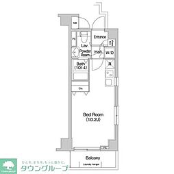 COMFORIA墨田立花 ワンルームの間取図画像