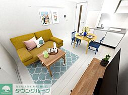 パークルームス西蒲田 1階1LDKのリビング/ダイニング