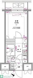 東京蒲田　Ｓｑｕａｒｅ　Ｔｏｗｅｒ 3階1Kの間取り
