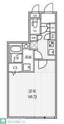 ＴＨＥ　ＰＡＬＭＳ大島 1階1Kの間取り