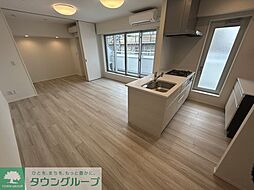 クレストコート旗の台 4階2LDKのリビング/ダイニング