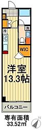プライムアーバン豊洲 ワンルームの間取図画像