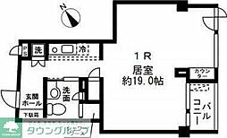 アーバンパーク代官山1 ワンルームの間取図画像