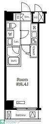 パティーナ住吉Duo 1Kの間取図画像