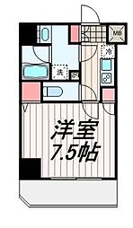 MAKESDESIGN門前仲町2 1Kの間取図画像