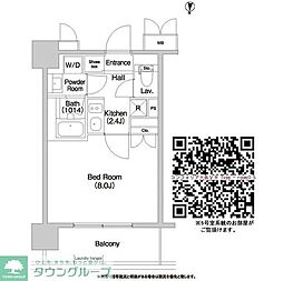 COMFORIA大島 1Kの間取図画像