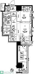 オープンレジデンシア麻布六本木 1LDKの間取図画像