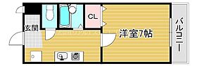 ビューテラスK 201 ｜ 滋賀県大津市一里山５丁目（賃貸アパート1K・2階・24.00㎡） その2