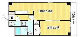 ベルヌーブ森神VI 101 ｜ 滋賀県大津市大江６丁目（賃貸マンション1LDK・1階・41.70㎡） その2