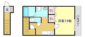 ウエストコミタリアI 201 ｜ 滋賀県大津市大萱５丁目（賃貸アパート1K・2階・33.12㎡） その2