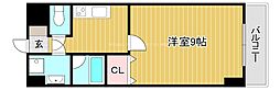 エンゼルプラザイースト1 1Kの間取図画像