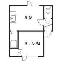 北海道札幌市南区川沿五条3丁目（賃貸アパート1DK・2階・23.49㎡） その2