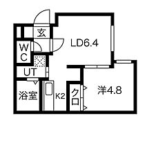 サクラブール澄川 402 ｜ 北海道札幌市南区澄川三条4丁目（賃貸マンション1LDK・4階・31.12㎡） その2