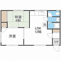 北海道札幌市南区石山二条2丁目（賃貸アパート2LDK・2階・48.60㎡） その2