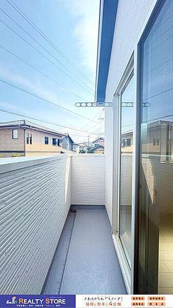 バルコニーを拡大表示