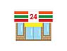 周辺：セブンイレブン福岡早見店 徒歩10分。 700m