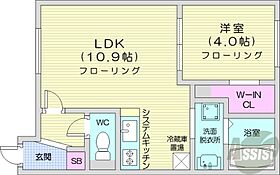 北海道札幌市中央区南十五条西12丁目1-18（賃貸マンション1LDK・1階・35.31㎡） その2