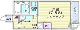 北海道札幌市中央区大通西15丁目2-4（賃貸マンション1K・7階・23.35㎡） その2