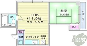 北海道札幌市中央区北二条東2丁目1-34（賃貸マンション1LDK・4階・34.83㎡） その2