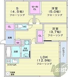 🉐敷金礼金0円！🉐札幌市営東西線 バスセンター前駅 徒歩16分