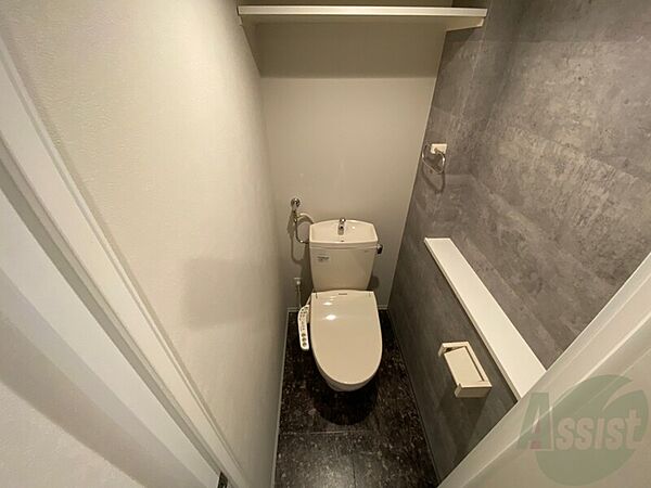 画像11:トイレの上には物を置くスペースもあるので便利です。