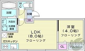 北海道札幌市中央区南三条西12丁目（賃貸マンション1LDK・3階・30.80㎡） その2