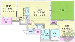 幌平橋駅 9.5万円