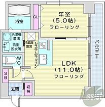 北海道札幌市中央区北二条東2丁目1-41（賃貸マンション1LDK・9階・36.00㎡） その2