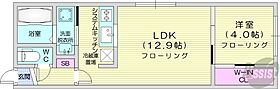 北海道札幌市中央区北五条西17丁目（賃貸マンション1LDK・2階・39.00㎡） その2