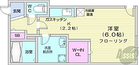 フラゼ美園  ｜ 北海道札幌市豊平区美園十条6丁目（賃貸マンション1K・4階・24.15㎡） その2