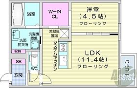 北海道札幌市豊平区月寒西三条7丁目（賃貸マンション1LDK・1階・37.90㎡） その2