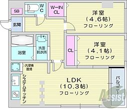 西線6条駅 9.5万円