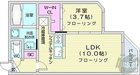 GranFeria  ｜ 北海道札幌市北区北十六条西3丁目（賃貸マンション1LDK・3階・33.40㎡） その2