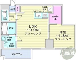 北海道札幌市中央区大通西14丁目3-30（賃貸マンション1LDK・9階・35.30㎡） その2