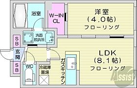 北海道札幌市中央区南八条西9丁目（賃貸マンション1LDK・1階・30.28㎡） その2