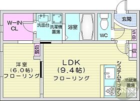 Raisin  ｜ 北海道札幌市東区北十六条東18丁目（賃貸マンション1LDK・3階・33.52㎡） その2