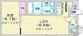 リージェントN札幌  ｜ 北海道札幌市東区北八条東1丁目（賃貸マンション1LDK・4階・33.60㎡） その2