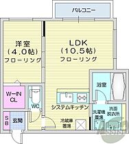 北海道札幌市白石区本通15丁目南（賃貸マンション1LDK・1階・35.04㎡） その2