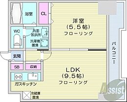 北海道札幌市中央区南十一条西7丁目（賃貸マンション1LDK・3階・32.48㎡） その2