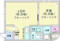 坂井ハイツ2階3.5万円