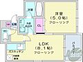 カハラコート2nd5階5.3万円