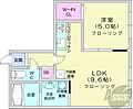 グランメール北18条駅1階5.6万円