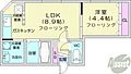 フラッツリド4階5.3万円