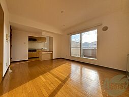 札幌市電2系統 西線14条駅 徒歩6分の賃貸マンション 2階1LDKのリビング/ダイニング