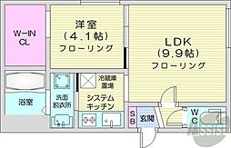 仮)レラシオン 1LDKの間取図画像