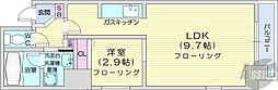 ティアラマイプラザ 1LDKの間取図画像