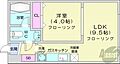 モア南6条1階3.6万円