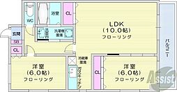 ワイナリー228 2LDKの間取図画像
