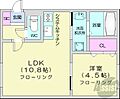 Junesse北18条 ジュネス北18条2階6.8万円